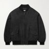 Nubuck Bomber Jacket Nubuck Bomber Jacket