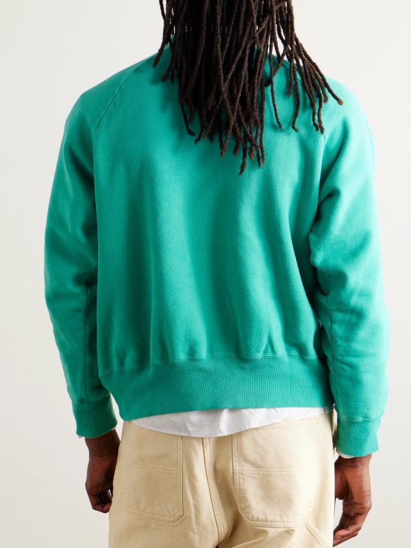 Vintage Cotton-Jersey Sweatshirt - BK Vintage Cotton-Jersey Sweatshirt - BK