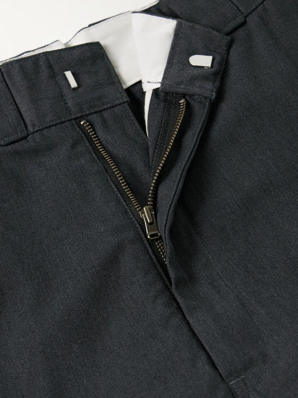 Work Straight-Leg Cotton-Blend Chinos - E1 Work Straight-Leg Cotton-Blend Chinos - E1