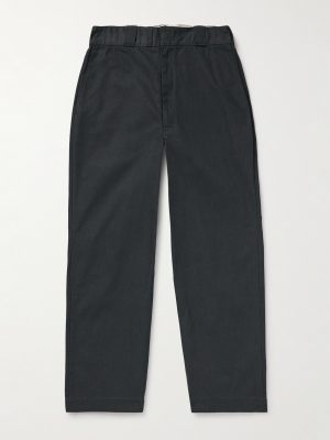 Work Straight-Leg Cotton-Blend Chinos Work Straight-Leg Cotton-Blend Chinos