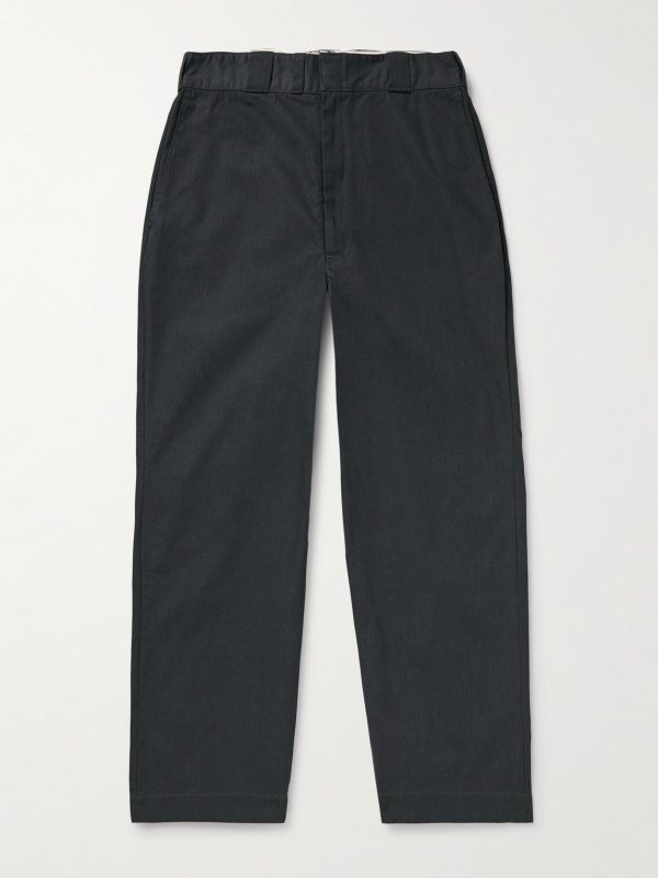 Work Straight-Leg Cotton-Blend Chinos Work Straight-Leg Cotton-Blend Chinos