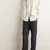 Work Straight-Leg Cotton-Blend Chinos - OU Work Straight-Leg Cotton-Blend Chinos - OU