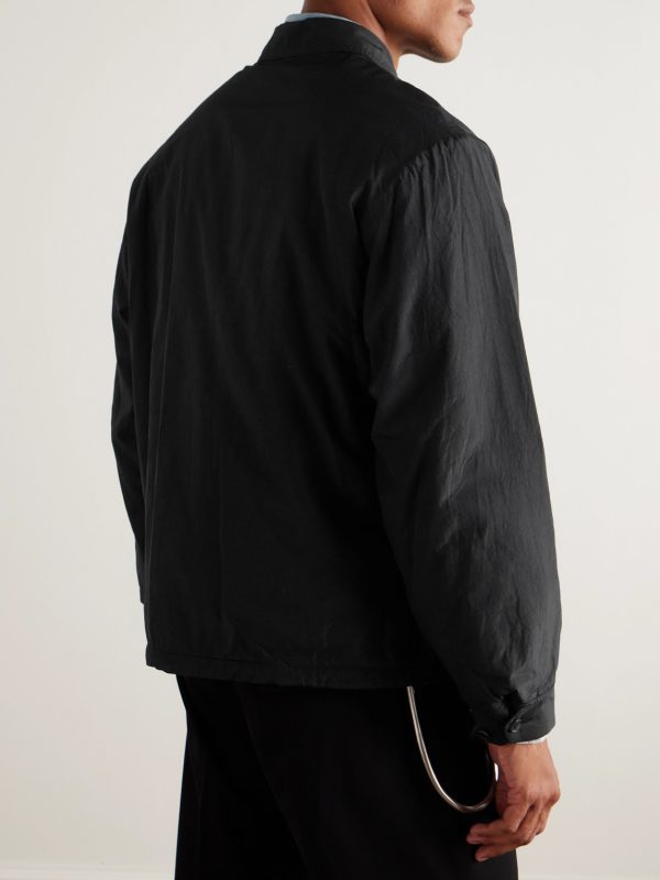 Silk and Cotton-Blend Taffeta Jacket - BK