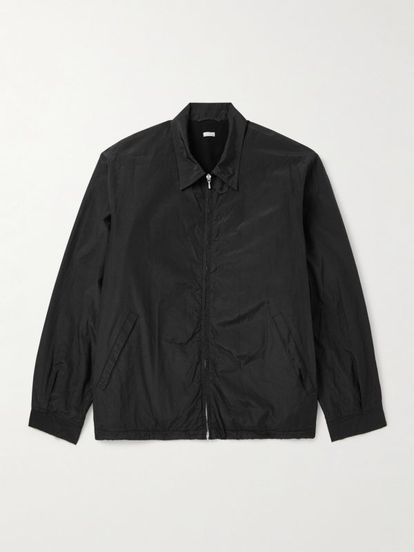 Silk and Cotton-Blend Taffeta Jacket
