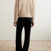 Brushed-Cashmere Sweater - BK Brushed-Cashmere Sweater - BK