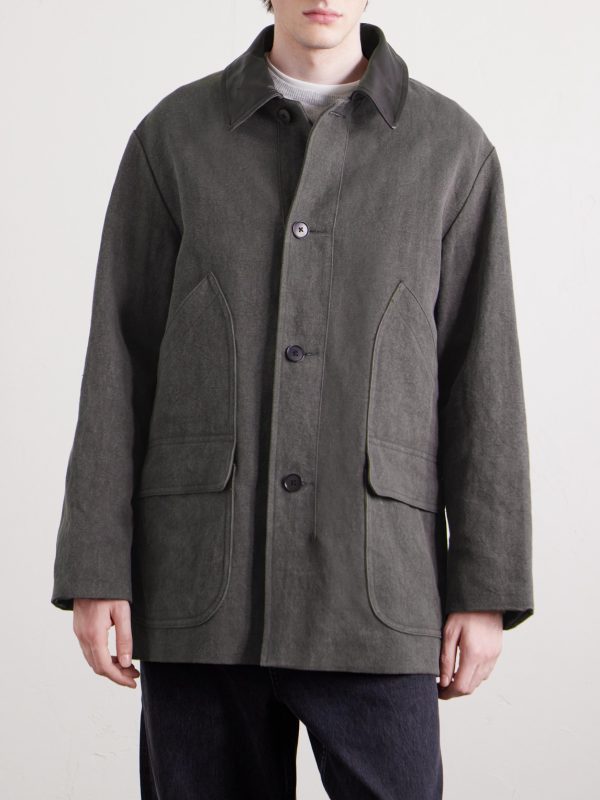Cotton and Hemp-Blend Coat - FR Cotton and Hemp-Blend Coat - FR