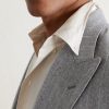 Double-Breasted Pinstriped Wool Suit Jacket - CU Double-Breasted Pinstriped Wool Suit Jacket - CU