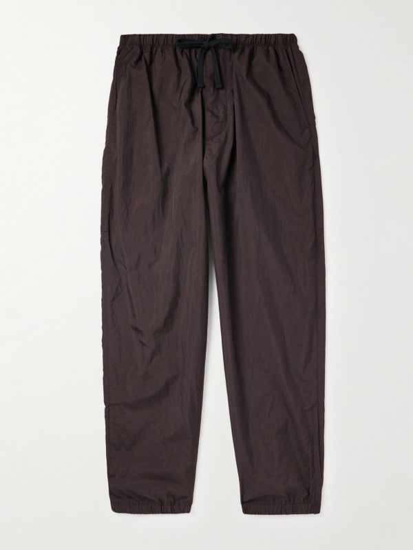 Tapered Crinkled-Shell Trousers Tapered Crinkled-Shell Trousers