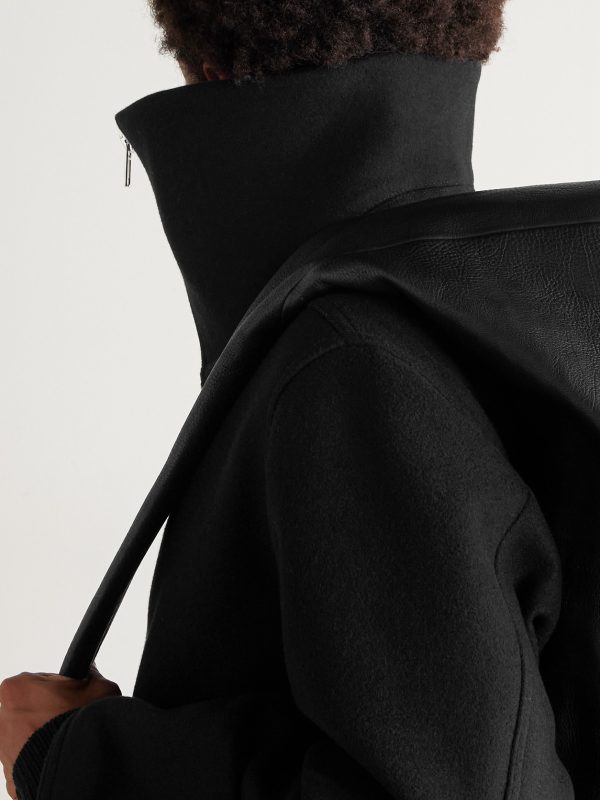 Padded Wool Bomber Jacket - E2 Padded Wool Bomber Jacket - E2