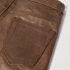Slim-Fit Leather Trousers - CU Slim-Fit Leather Trousers - CU