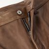 Slim-Fit Leather Trousers - E1 Slim-Fit Leather Trousers - E1