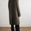 Officer Double-Breasted Melton Wool Coat - BK Officer Double-Breasted Melton Wool Coat - BK