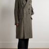 Officer Double-Breasted Melton Wool Coat - FR Officer Double-Breasted Melton Wool Coat - FR