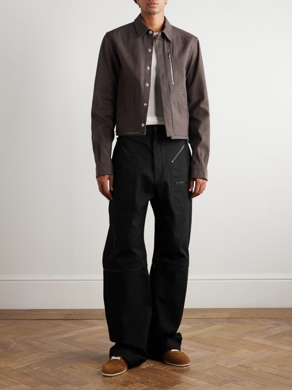 Headon Cotton-Canvas Overshirt - OU Headon Cotton-Canvas Overshirt - OU