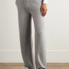 Straight-Leg Cashmere and Wool-Blend Drawstring Trousers - FR Straight-Leg Cashmere and Wool-Blend Drawstring Trousers - FR