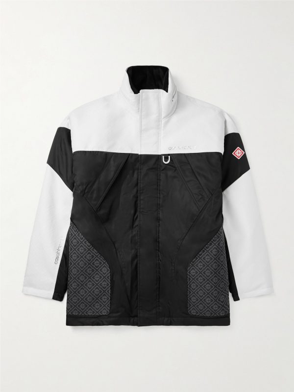 Panelled Ripstop and Shell Down Ski Jacket Panelled Ripstop and Shell Down Ski Jacket
