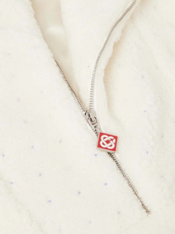 Fleece-Jacquard Half-Zip Sweater - CU Fleece-Jacquard Half-Zip Sweater - CU
