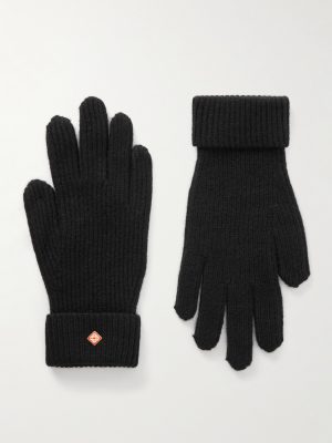 Ribbed Wool Gloves