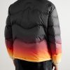 Dégradé Quilted Shell Down Ski Jacket - BK