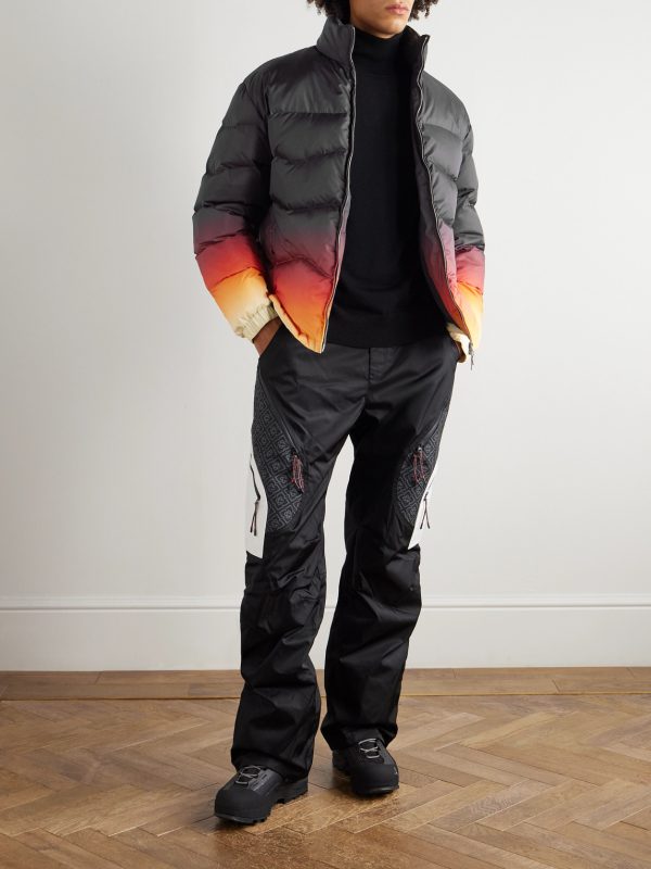 Dégradé Quilted Shell Down Ski Jacket - OU