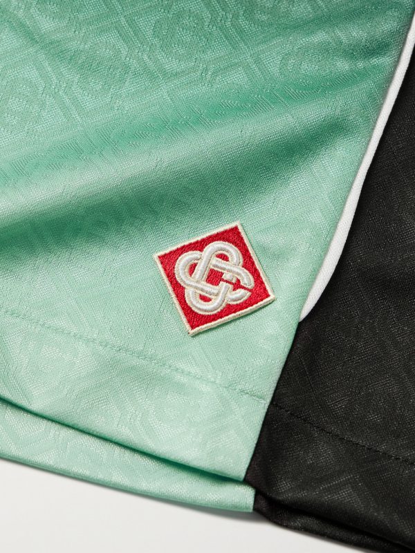 Straight-Leg Monogrammed Dégradé Jersey Shorts - CU
