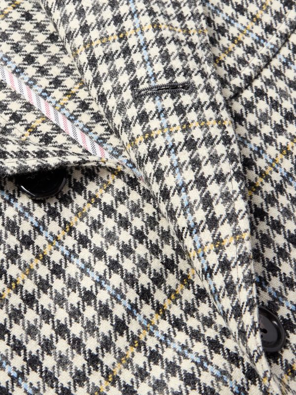 Checked Wool-Tweed Coat - CU Checked Wool-Tweed Coat - CU