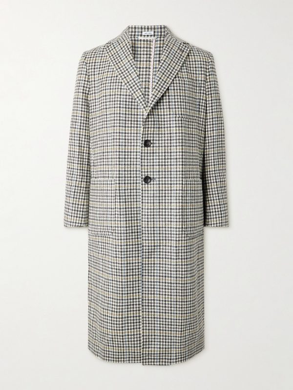 Checked Wool-Tweed Coat Checked Wool-Tweed Coat