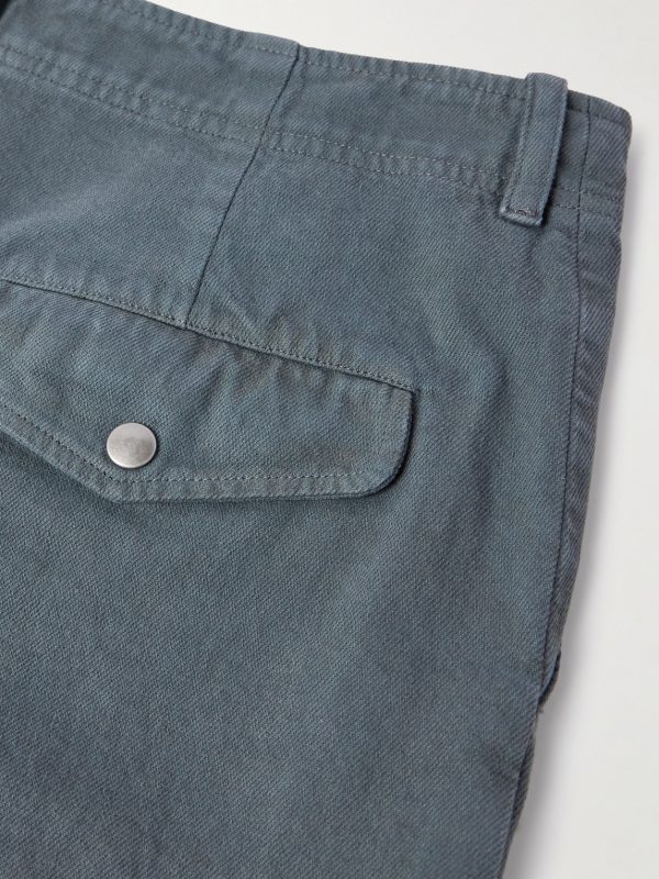 Duncan Straight-Leg Organic Cotton-Twill Trousers - CU Duncan Straight-Leg Organic Cotton-Twill Trousers - CU