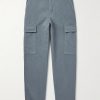 Duncan Straight-Leg Organic Cotton-Twill Trousers Duncan Straight-Leg Organic Cotton-Twill Trousers