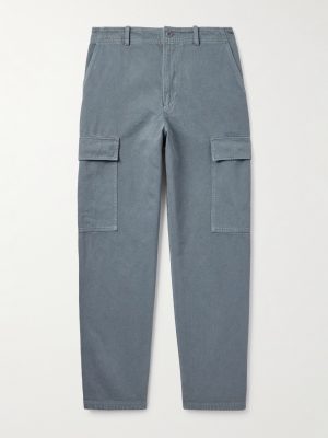 Duncan Straight-Leg Organic Cotton-Twill Trousers Duncan Straight-Leg Organic Cotton-Twill Trousers