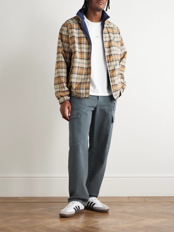 Duncan Straight-Leg Organic Cotton-Twill Trousers - OU Duncan Straight-Leg Organic Cotton-Twill Trousers - OU