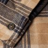 Bobby Oversized Checked Wool-Blend Flannel Overshirt - E1 Bobby Oversized Checked Wool-Blend Flannel Overshirt - E1