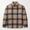 Bobby Oversized Checked Wool-Blend Flannel Overshirt Bobby Oversized Checked Wool-Blend Flannel Overshirt