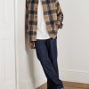 Bobby Oversized Checked Wool-Blend Flannel Overshirt - OU Bobby Oversized Checked Wool-Blend Flannel Overshirt - OU