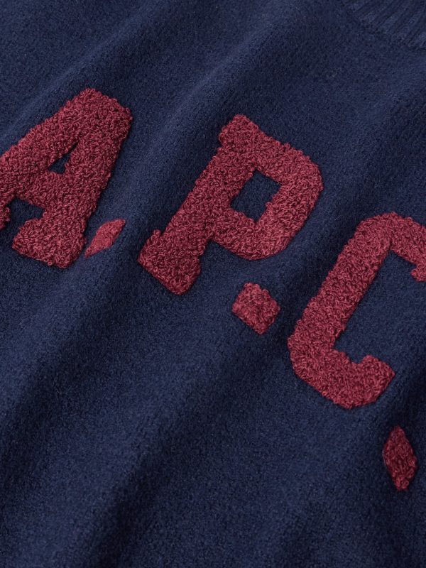 Jay Logo-Appliquéd Wool Sweater - CU