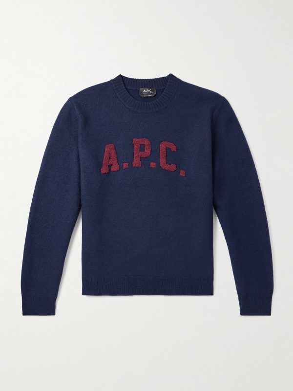 Jay Logo-Appliquéd Wool Sweater