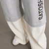 Wide-Leg Logo-Embellished Cotton-Jersey and Waffle-Knit Sweatpants - CU