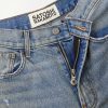 Blessed To Be Stressed Straight-Leg Distressed Jeans - CU