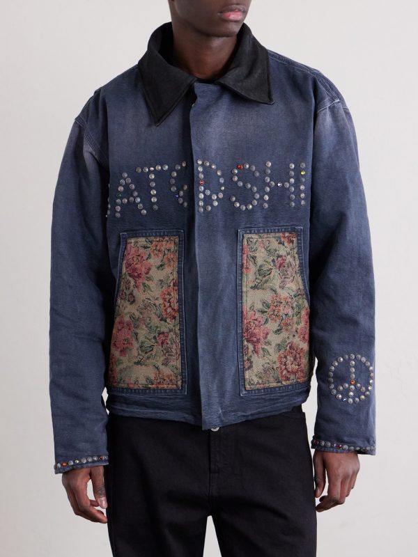 Logo-Embellished Cotton-Canvas Jacket - FR