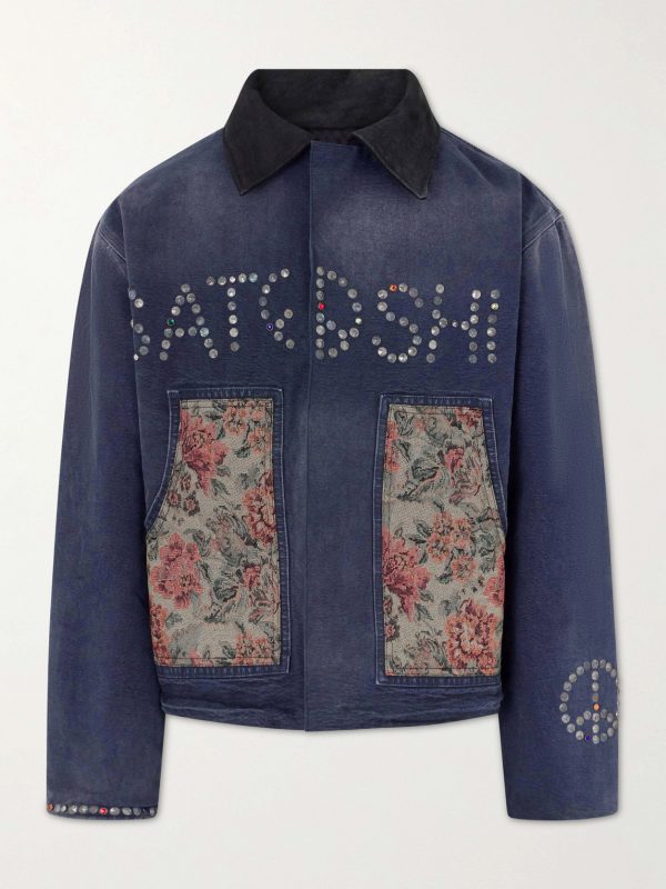 Logo-Embellished Cotton-Canvas Jacket
