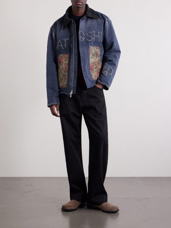 Logo-Embellished Cotton-Canvas Jacket - OU