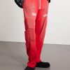 Straight-Leg Padded Printed Mesh Sweatpants - FR Straight-Leg Padded Printed Mesh Sweatpants - FR