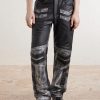 2.0 Moto Appliquéd Leather Trousers - FR 2.0 Moto Appliquéd Leather Trousers - FR