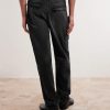 Enduro Straight-Leg Padded Paint-Splattered Jeans - BK Enduro Straight-Leg Padded Paint-Splattered Jeans - BK