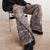 Enduro Straight-Leg Padded Camouflage-Print Jeans - CU