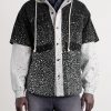 Embellished Layered Cotton Hoodie - FR Embellished Layered Cotton Hoodie - FR