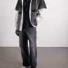Embellished Layered Cotton Hoodie - OU Embellished Layered Cotton Hoodie - OU