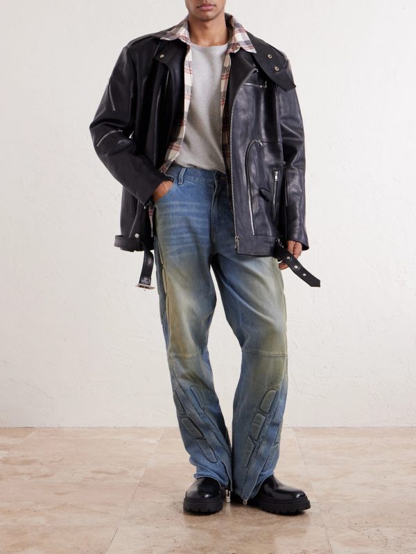 Enduro Straight-Leg Padded Jeans - OU Enduro Straight-Leg Padded Jeans - OU