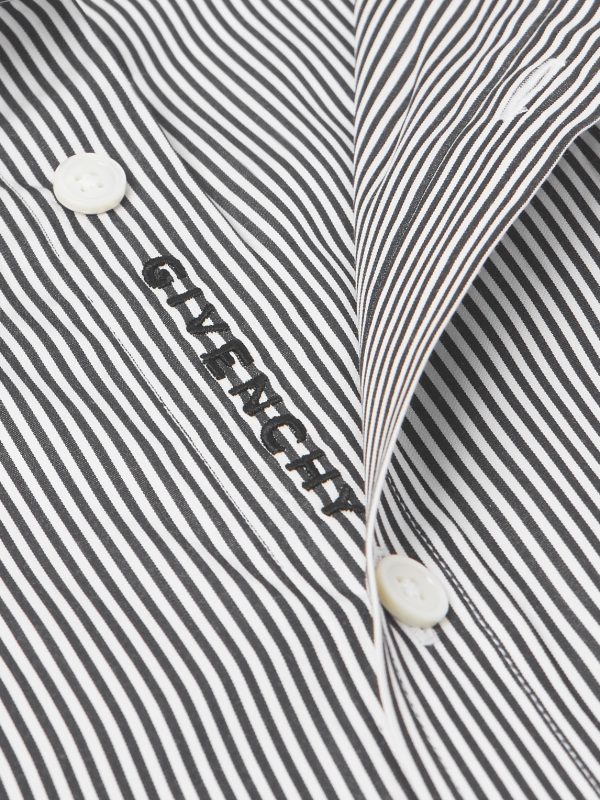 Striped Cotton-Poplin Shirt - CU Striped Cotton-Poplin Shirt - CU