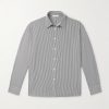 Striped Cotton-Poplin Shirt Striped Cotton-Poplin Shirt